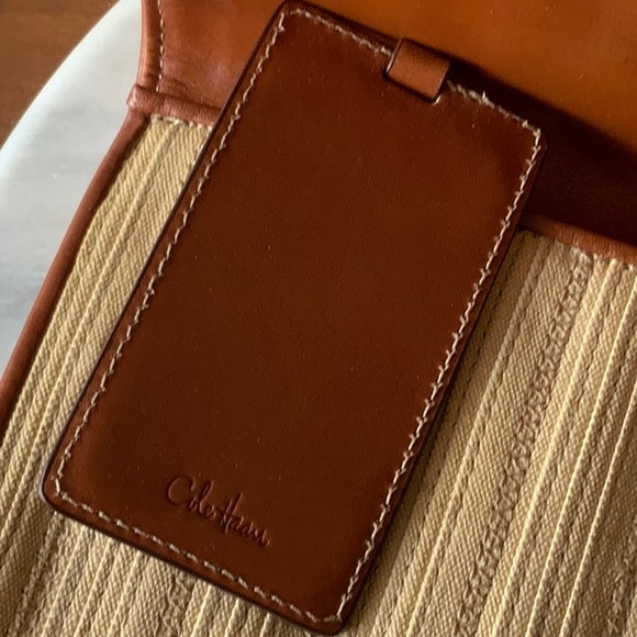 COLE HANN woven clutch - Picture 3 of 13